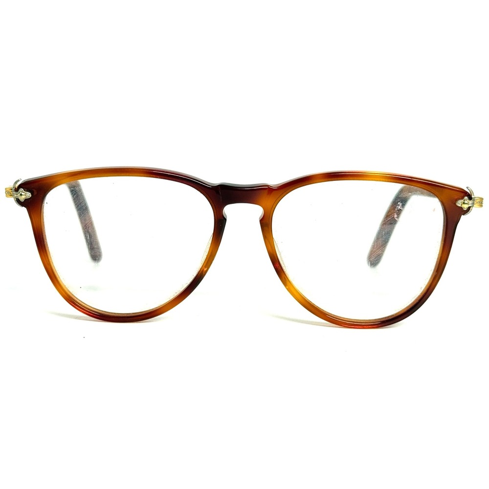 Vogart Kent 7 54-16 034 Tortoise‎ Gold Eyeglass Frames Italy Vintage Eyewear